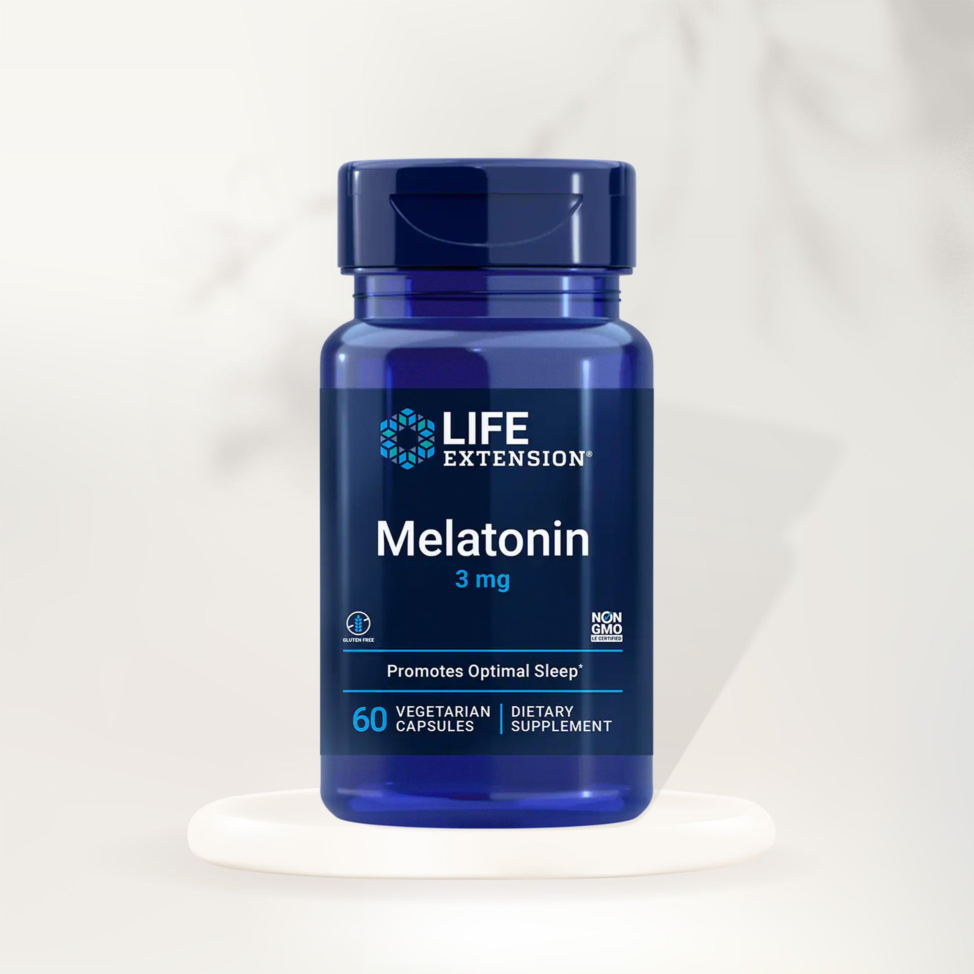 Melatonina - 60 cápsulas - Aging Back Club